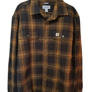 NWOT Men's Carhartt flannel shirt. Size medium.